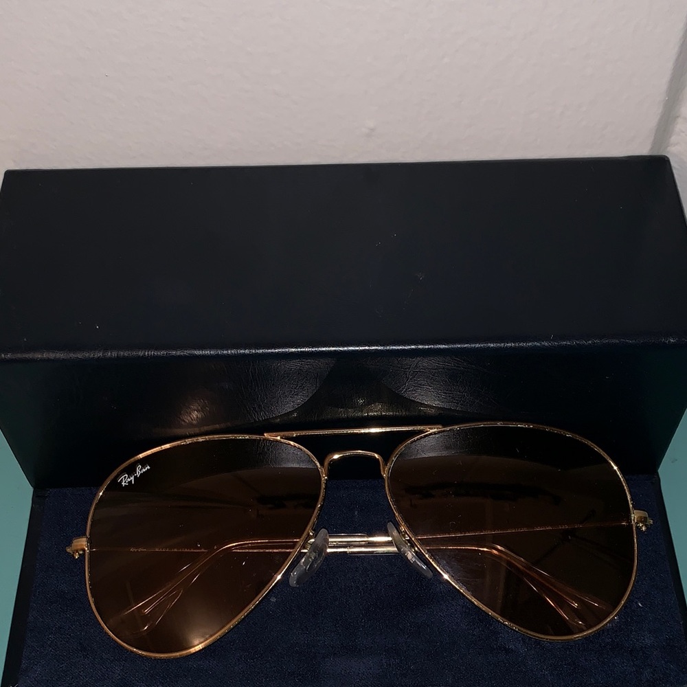 Ray-Ban aviator sunglasses